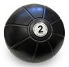 Live Medicine Ball 2 Kg - Black Live Medicine Ball 2...
