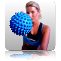 Massage Ball 10cm - Blue
